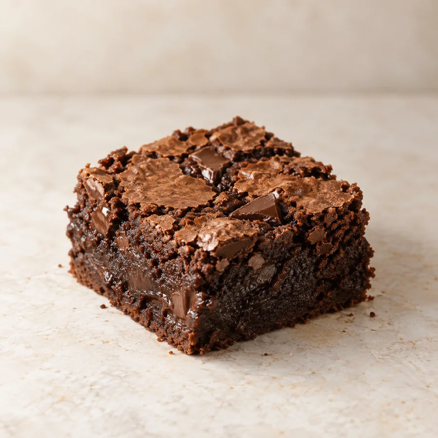 Brownie, fotografía de producto